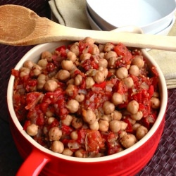 Chickpea Ratatouille - Recipe photo by DreenaBurton