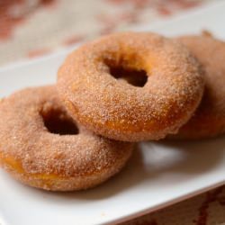 Baked Pumpkin Doughnuts - Recipe photo by i-heart-baking