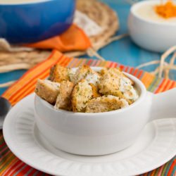 Roasted Garlic Soup - Recipe photo by HealthfulPursuit