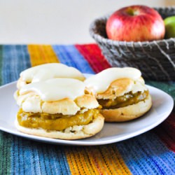 Pumpkin Cream Puffs - Recipe photo by thehandicappedkitchen