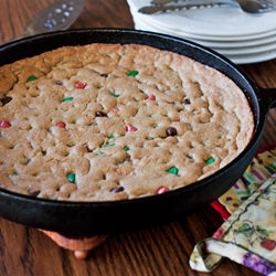 Skillet Chocolate Chip Cookie - Recipe photo by BarbaraBakes