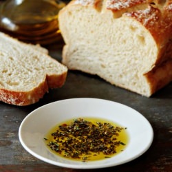 Olive Oil Herb Bread Dip - Recipe photo by mybakingaddiction