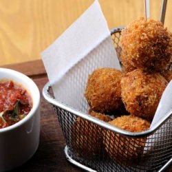 Arancini with Arrabiata Sauce - Recipe photo by MeccaGBC