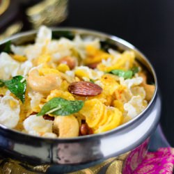 Cornflakes Savory Snack - Recipe photo by vegetariantastebuds