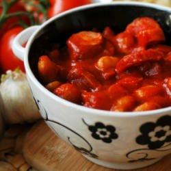 Polish Baked Beans with Sausage - Recipe photo by JestPysznie