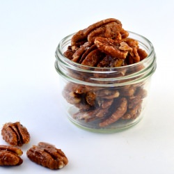 Sweet and Spicy Pecans - Recipe photo by supperforasteal