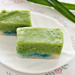 Pandan Seri Muka - Recipe photo by Anncoo