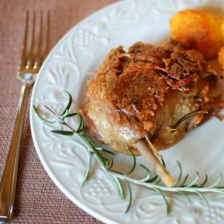 Duck Confit - Recipe photo by Healthy Epicurean