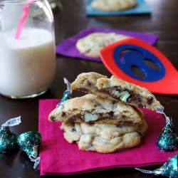 Mint Truffle Stuffed Cookies - Recipe photo by IWashYouDry