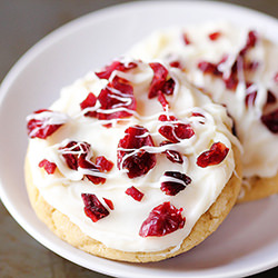 Cranberry Bliss Cookies - Recipe photo by gimme some oven