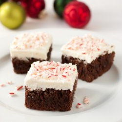 Peppermint Brownies - Recipe photo by cooking classy