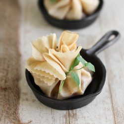 Caramel Apple Brie Crepe Parcels - Recipe photo by sprinklebakes