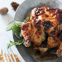 Game Hens with Cranberry, Chipotle - Recipe photo by Whereyourtreasureis