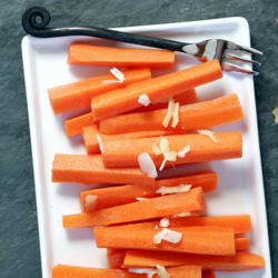 Ginger Garlic Pickled Carrots - Recipe photo by Bob Vivant