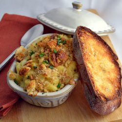 Mac & Cheese - Recipe photo by The Foodie Couple