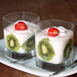 Kiwi Mousse Light - Recipe photo by mammapapera