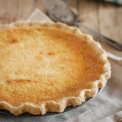 Buttermilk Pie - Recipe photo by localmilk
