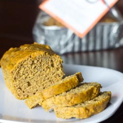 Pumpkin Biscoff Bread - Recipe photo by dinnersdishesanddesserts