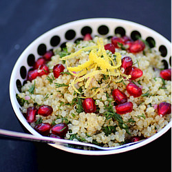 Warm Quinoa Salad - Recipe photo by Adventuress Heart