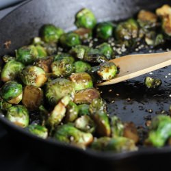 Brussels Sprouts with Tamarind - Recipe photo by FakeFoodFree