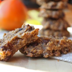 Persimmon Amaranth Quinoa Cookies - Recipe photo by chowvida