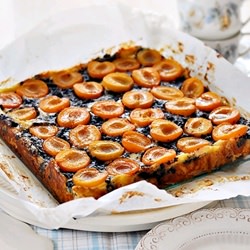 Easy Chocolate Apricot Tart - Recipe photo by buleczka