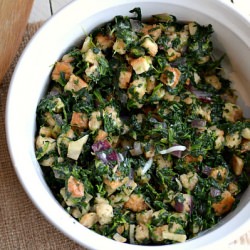 Cheesy Spinach Stuffing - Recipe photo by claireg