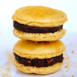 Passionfruit Macarons - Recipe photo by copenhagencakes