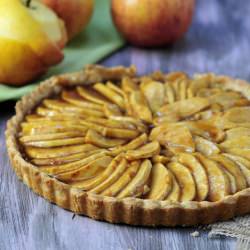 Apple Caramel Tart - Recipe photo by Hanielas