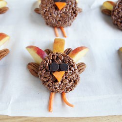 Chocolate Rice Cereal Turkeys - Recipe photo by mysanfranciscokitchen