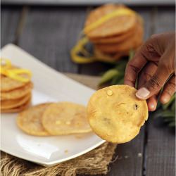 Flat Rice Flour Crisps [Gluten Free] - Recipe photo by Jay12