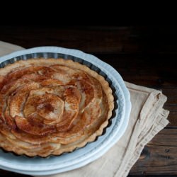 Fall Apple Cinnamon Tart - Recipe photo by simple craves and olive oil