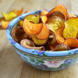 Homemade Root Veggie Kettle Chips - Recipe photo by theviewfromgreatisland