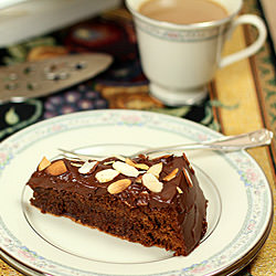 Chocolate Almond Cake - Recipe photo by creativeculinary
