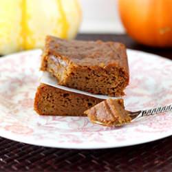 Grain Free Pumpkin Bars - Recipe photo by curiouscountrycook