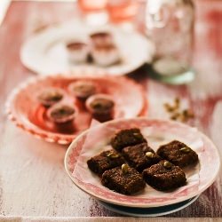 Walnut Date Burfi - Recipe photo by justhomemade