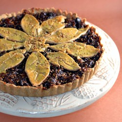 Fig and Sesame Tart - Recipe photo by The Foodie Couple