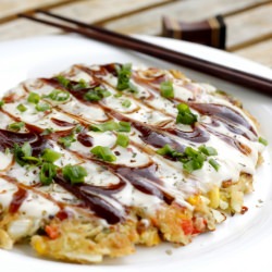 Okonomiyaki – Japanese Pizza - Recipe photo by FoodForSwaps