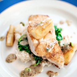 Red Snapper w/ Sweet Mustard - Recipe photo by mtlabor