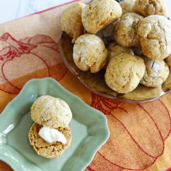 Pumpkin Asiago Rolls - Recipe photo by Country Spoon