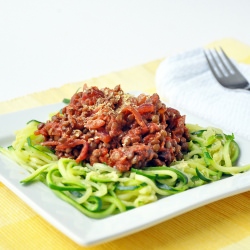 Lentil Spaghetti Bolognaise - Recipe photo by includingcake