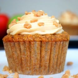 Caramel Apple Cupcakes - Recipe photo by EveryCraving