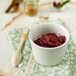 Cranberry Thokku - Recipe photo by justhomemade
