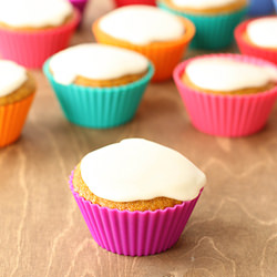 Pumpkin Cupcakes with Maple Icing - Recipe photo by pizzarossa