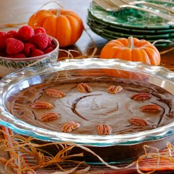 Chocolate Pumpkin Pie - Recipe photo by julesfood