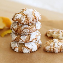 Orange Amaretti Cookies - Recipe photo by Miss Renaissance