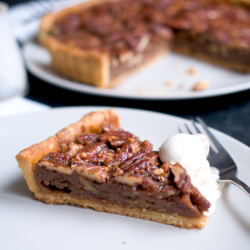 Guilt Free Pecan Pie - Recipe photo by Jordan Bourke