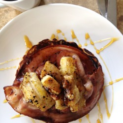 Bacon, Bananas & Oat Pancakes - Recipe photo by Sugar and Spice NZ