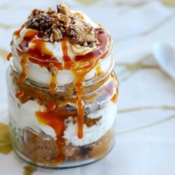 Pumpkin, Caramel, & Toffee Parfait - Recipe photo by thedailymuse