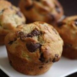 Banana Chocolate Chip Muffins - Recipe photo by HappyKidsInc